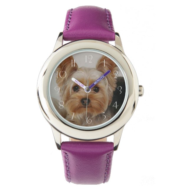 Reloj De Pulsera Gorgeous Yorkshire Terrier (Anverso)