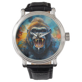 Reloj De Pulsera Gorila sonriente