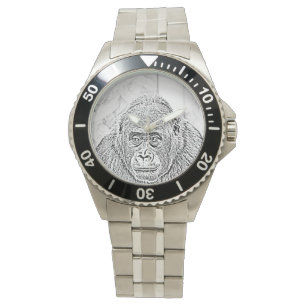Reloj De Pulsera gorila ultra sketch
