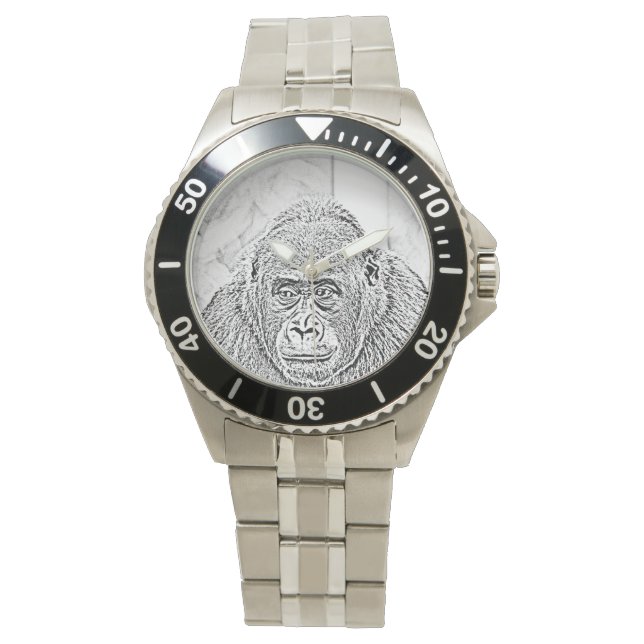 Reloj De Pulsera gorila ultra sketch (Anverso)