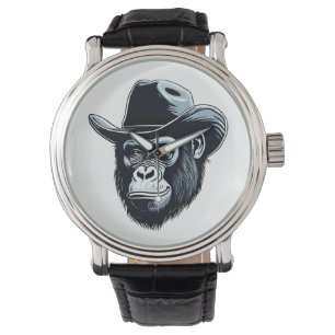 Reloj De Pulsera Gorilla Cowboy