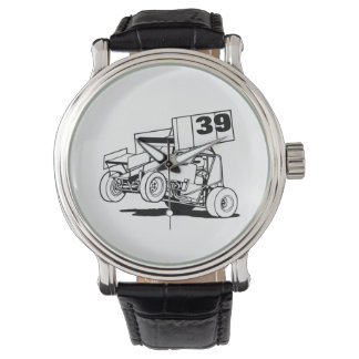 Reloj De Pulsera Gorra de Sprint Car personalizado, Personalizar