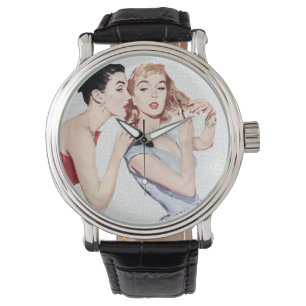 Reloj De Pulsera Gossipers femeninas retro de los años 1950