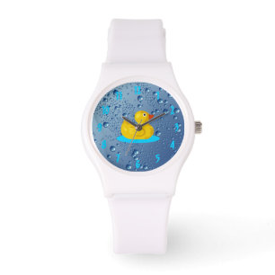 Reloj De Pulsera Gotas de lluvia Ducky afortunadas