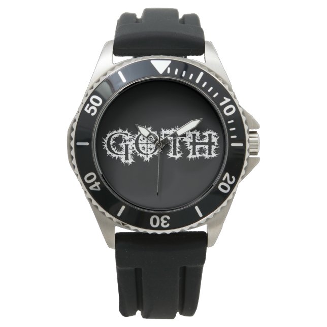 Reloj De Pulsera Gótico (Anverso)
