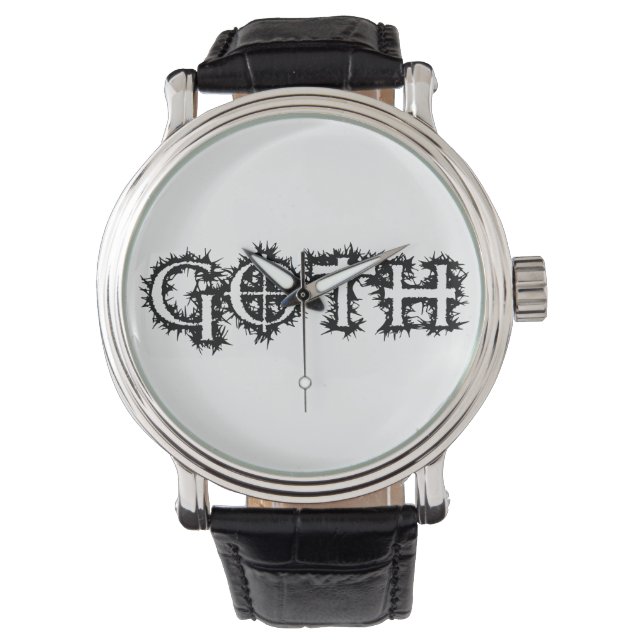 Reloj De Pulsera Gótico (Anverso)