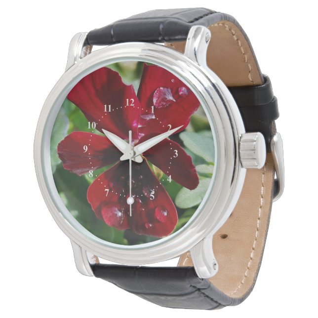 Reloj De Pulsera Gotitas de lluvia en pensamiento (Angular)