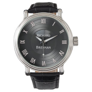 Reloj De Pulsera Grabar números romanos de Novedad personalizada