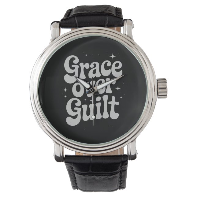 Reloj De Pulsera Grace Over Guilt (Anverso)