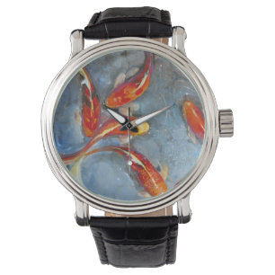 Reloj De Pulsera Graceful Koi II