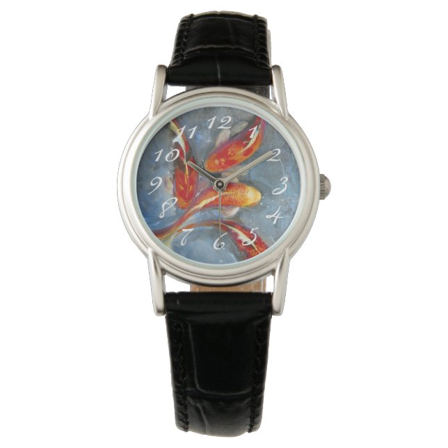Reloj De Pulsera Graceful Koi II (Anverso)