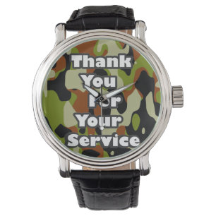 Reloj De Pulsera Gracias por su servicio