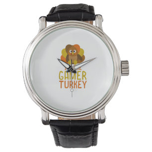 Reloj De Pulsera Graciosa familia Gamer Turkey coincidiendo con el