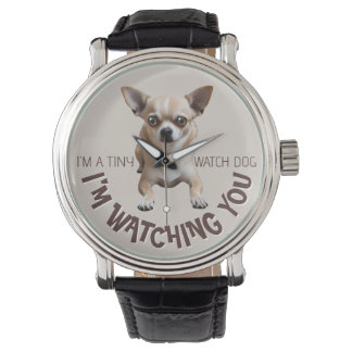 Reloj De Pulsera Gracioso Chihuahua Watch Dog Watch