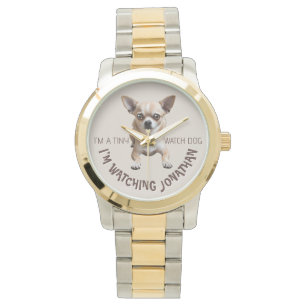 Reloj De Pulsera Gracioso Chihuahua Watch Dog Watch