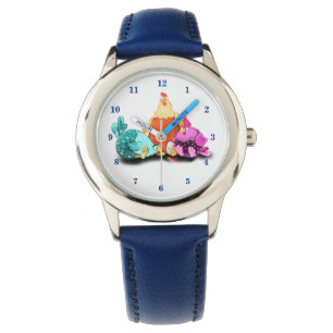 Reloj De Pulsera Gracioso Mirar Pollos Esperando Que Huevos Cuelgue