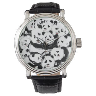 Reloj De Pulsera Gracioso Pandas Watch
