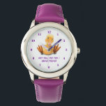Reloj De Pulsera Gracioso pato amarillo juguetón Wink feliz Persona<br><div class="desc">Gracioso Pato Amarillo Jugador Wink Happy Smile Personalizado Dibujo y texto - Elegir / Añadir su texto único / fuente / colores - Hacer su regalo especial - Redimensionar y mover o eliminar y agregar elementos / imágenes con la herramienta de personalización ! - Dibujo y diseño por MIGNED. También...</div>