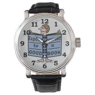Reloj De Pulsera Gracioso te expone a un buen libro