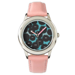 Reloj De Pulsera Graciosos monstruos esponjosos negros