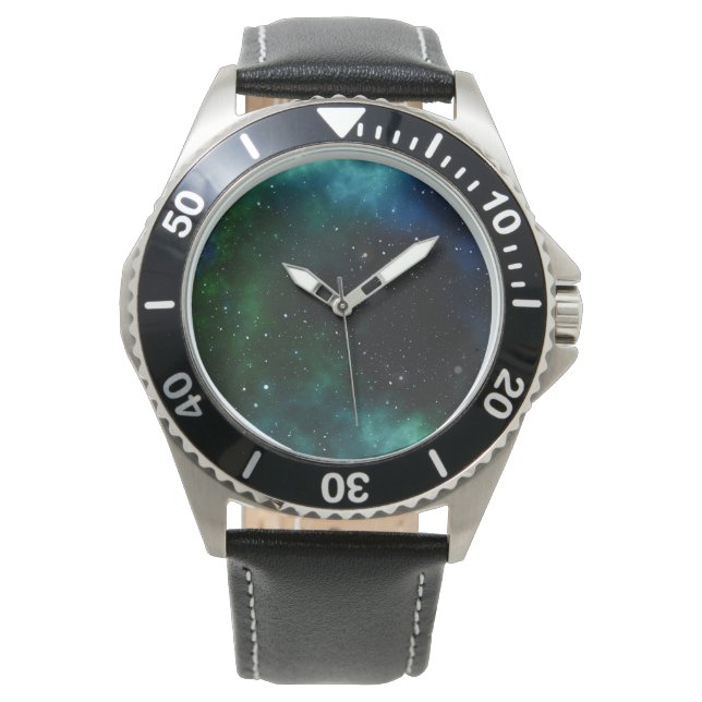 Reloj De Pulsera Gradiente de galaxia de estrellas (Anverso)