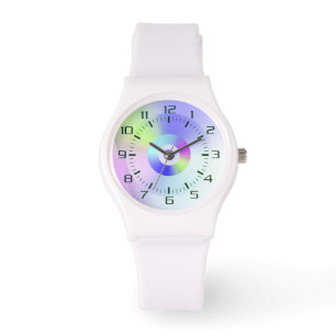 Reloj De Pulsera Gradiente iris irlandés