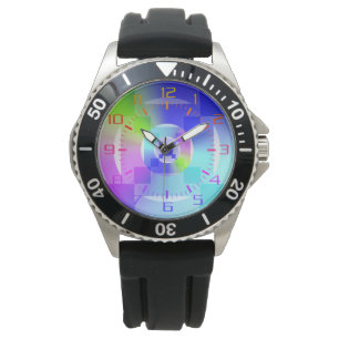 Reloj De Pulsera Gradiente iris irlandés