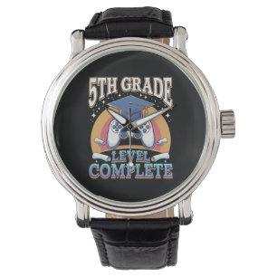 Reloj De Pulsera Graduación Completa de Nivel de 5º Grado Juegos Ju