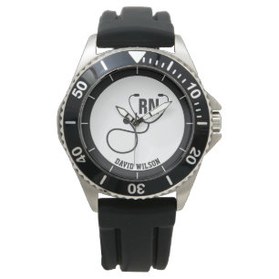 Reloj De Pulsera Graduación de enfermeras registradas de RN person