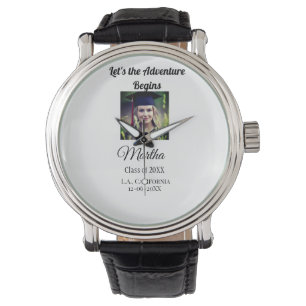 Reloj De Pulsera Graduación felicitaciones añadir nombre foto ciuda