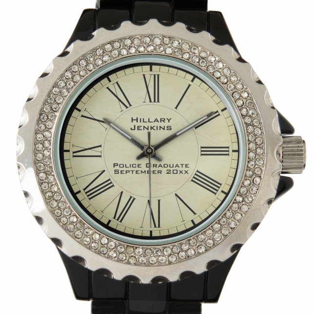 Reloj De Pulsera Graduado de la Academia de Policía (Subido por el creador)