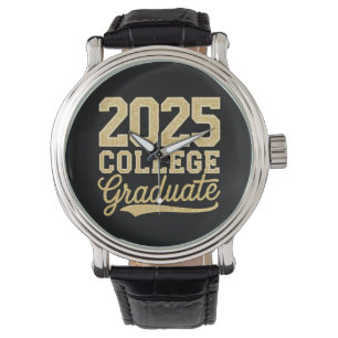 Reloj De Pulsera Graduado universitario 2025 graduación senior escu