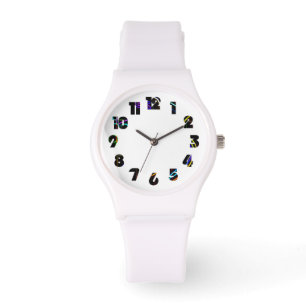 Reloj De Pulsera Graffiti 10 Número Remolque