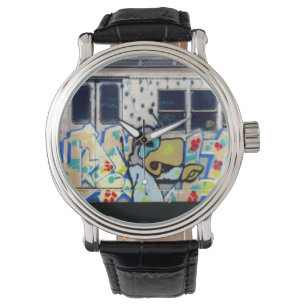 Reloj De Pulsera Graffiti clásico de la ciudad de Nueva York