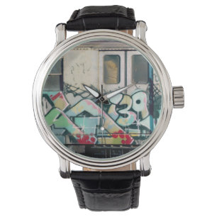 Reloj De Pulsera Graffiti de estilo salvaje Kel139