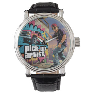 Reloj De Pulsera Graffiti urbano y artista de recolección