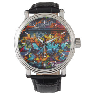 Reloj De Pulsera Graffiti Watch