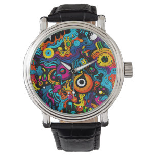 Reloj De Pulsera Graffiti Watch