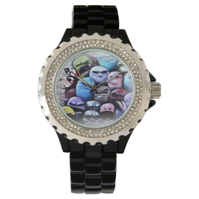 Reloj De Pulsera Graffiti Watch (Anverso)