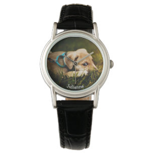 Reloj De Pulsera Gráfica de cachorro de cachorro