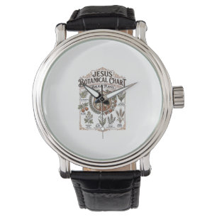 Reloj De Pulsera Gráfico Botánico Jesús Plantas Bíblicas Jesús Bota