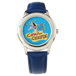 Reloj De Pulsera Gráfico con el logotipo de vaca y pollo