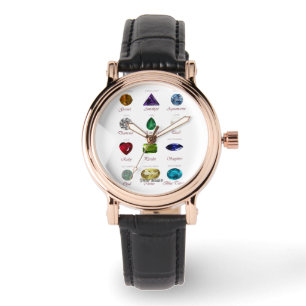 Reloj De Pulsera Gráfico de Birthstone