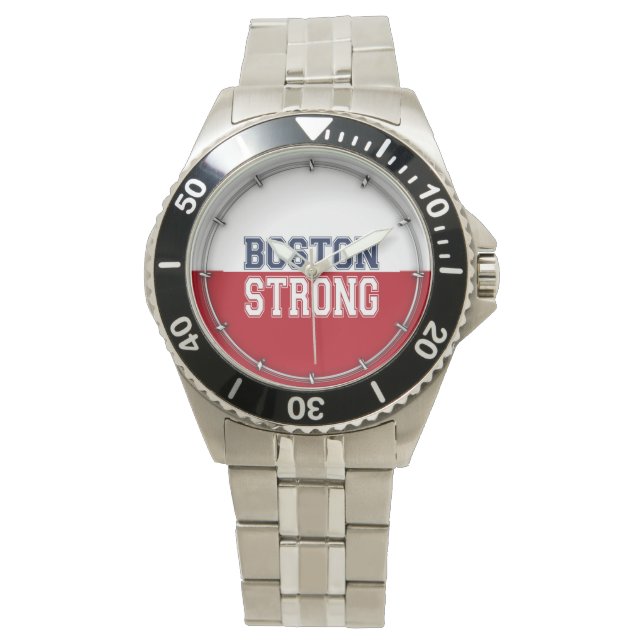 Reloj De Pulsera Gráfico de Boston STRONG (Anverso)