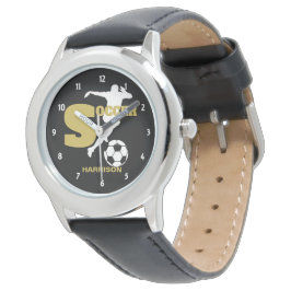 Reloj De Pulsera Gráfico personalizado del jugador de fútbol