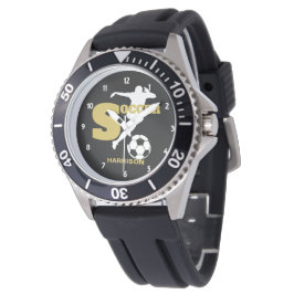 Reloj De Pulsera Gráfico personalizado del jugador de fútbol