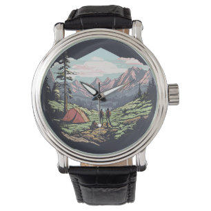 Reloj De Pulsera Gráfico único al aire libre, retro/vintage