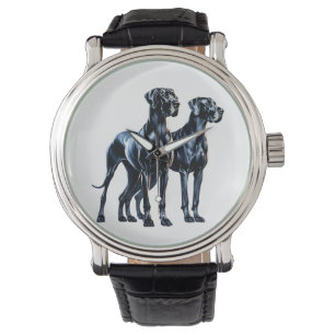 Reloj De Pulsera Gran acuarela danesa