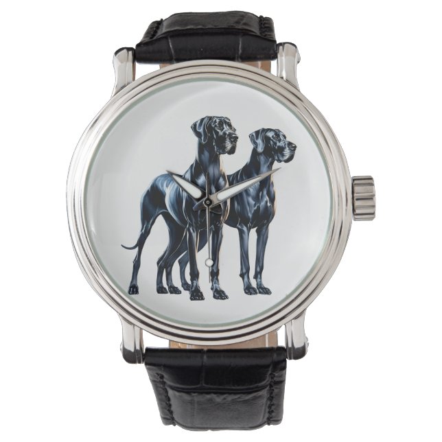 Reloj De Pulsera Gran acuarela danesa (Anverso)