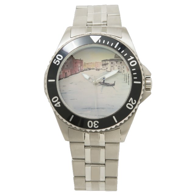 Reloj De Pulsera Gran Canal de Venecia (Anverso)